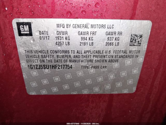 Chevrolet Malibu Image 17