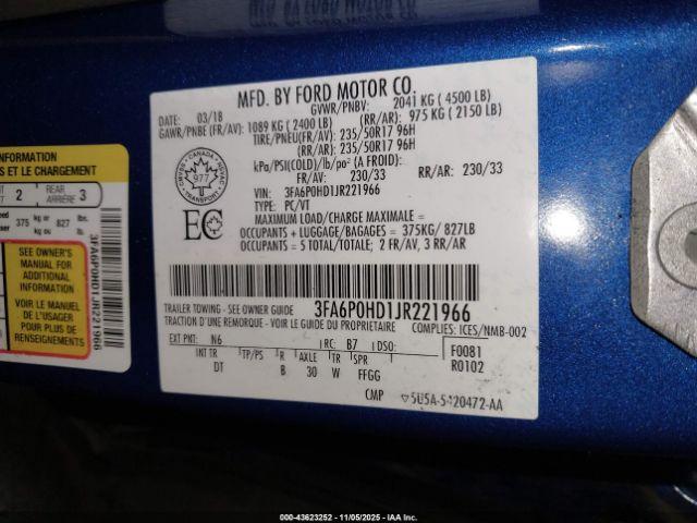 Ford Fusion Se Image 5