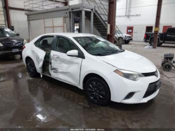  Salvage Toyota Corolla