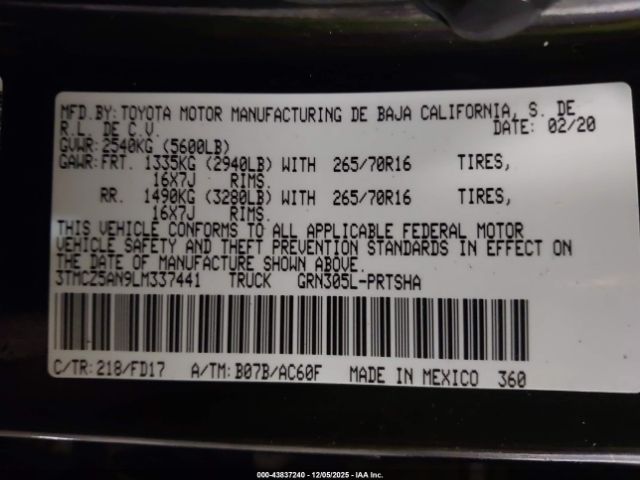 Toyota Tacoma Trd Off-road Image 7