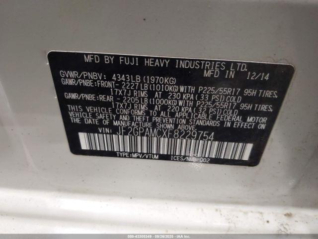 Subaru Crosstrek 2.0i Limited Image 6