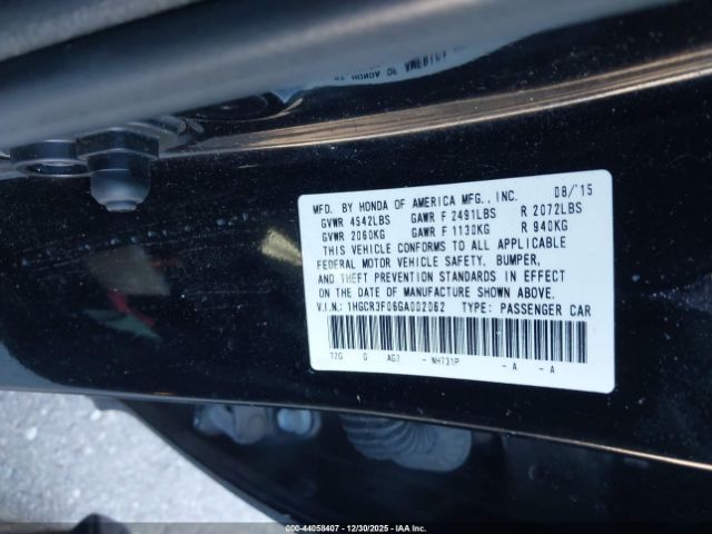 Honda Accord Ex-l V-6 Image 16