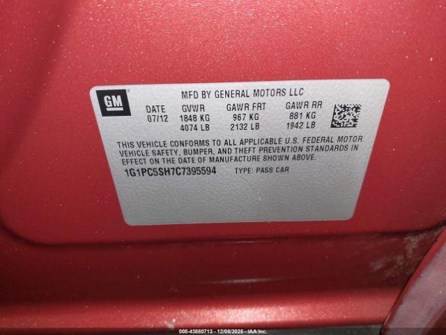 Chevrolet Cruze Ls Image 8