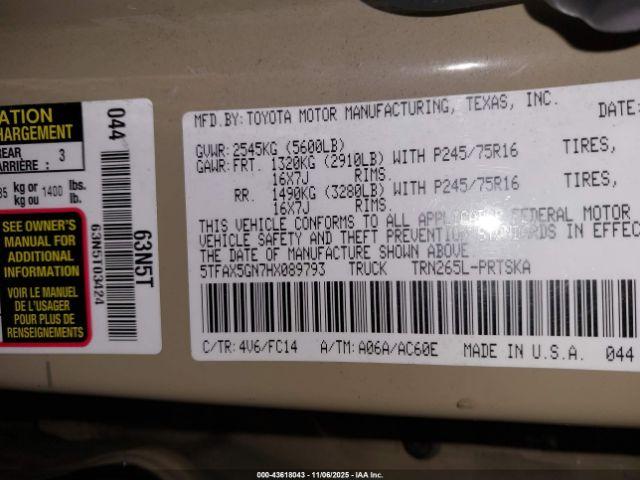 Toyota Tacoma Sr5 Image 3