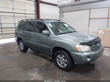  Salvage Toyota Highlander