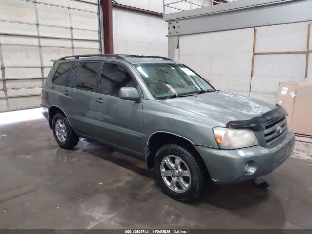  Salvage Toyota Highlander